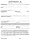 Click to view and Print, Firstcare Orthopaedic Patient Information Sheet